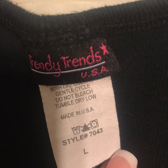 Girl’s Rhinestone Dance crown tank size Large - Picture 3 of 3